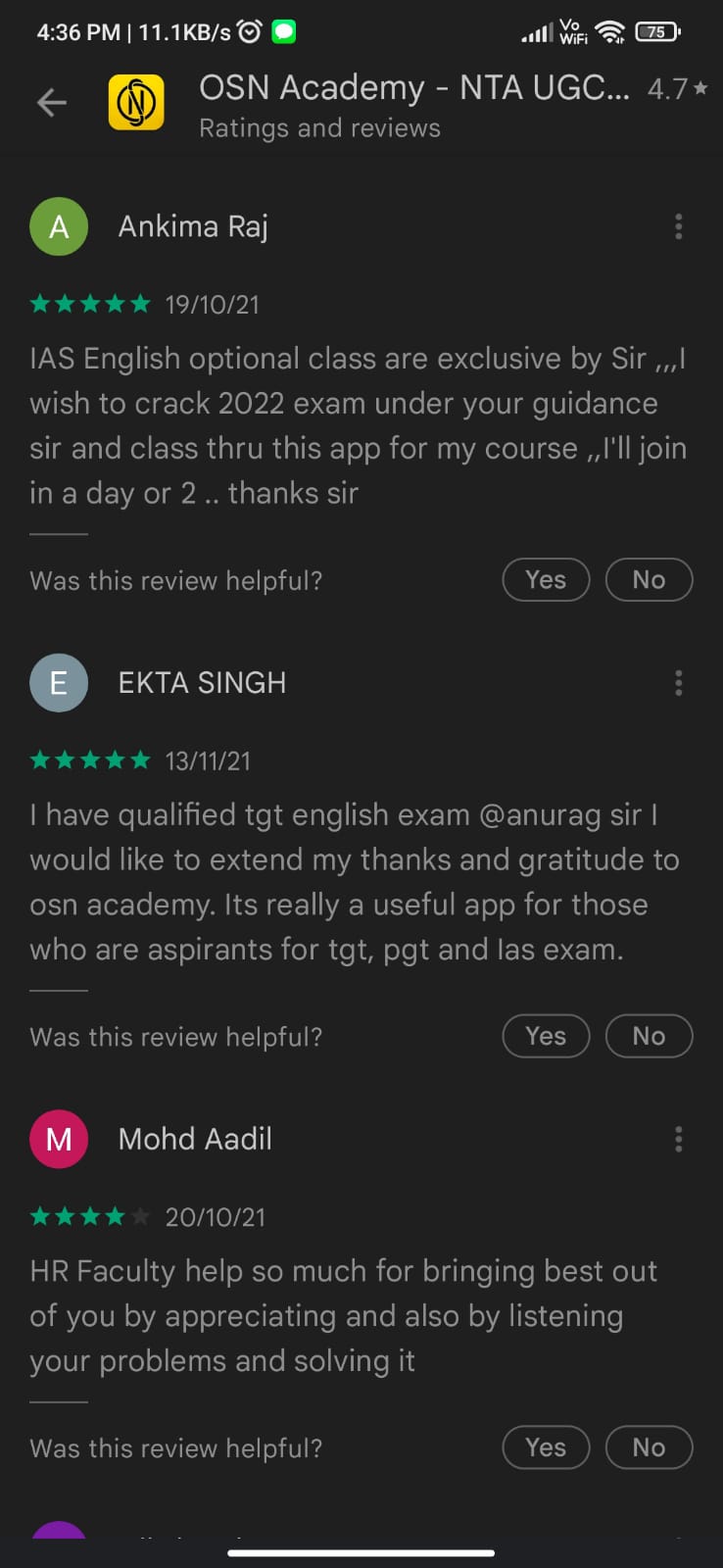 OSN Academy - India’s Best Coaching For UGC NET / JRF / IAS / PCS (Mains) English Literature & Home Science in 2025
