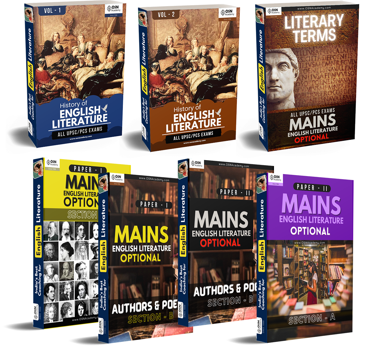 all-ias-books OSN Academy - India’s Best Coaching For UGC NET / JRF / IAS / PCS (Mains) English Literature & Home Science in 2025