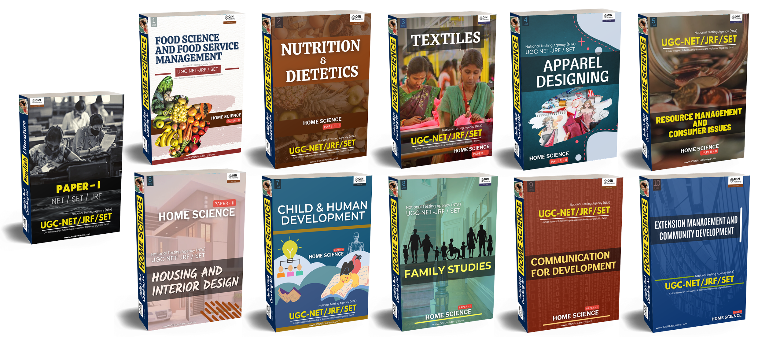 hsce11books OSN Academy - India’s Best Coaching For UGC NET / JRF / IAS / PCS (Mains) English Literature & Home Science in 2025